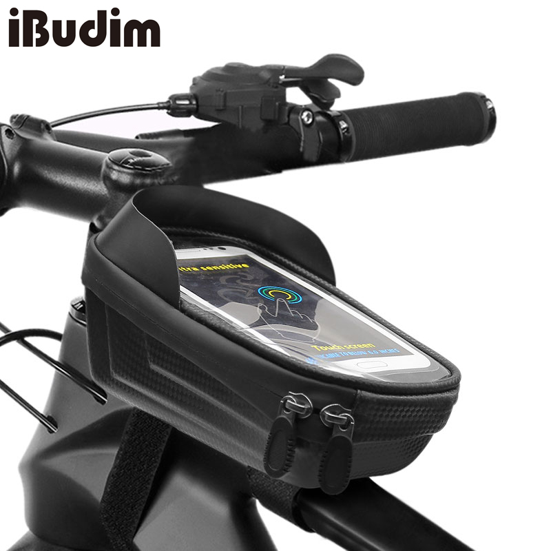 Cycling Gear Pouch - Waterproof Bicycle Phone Front Frame Bag