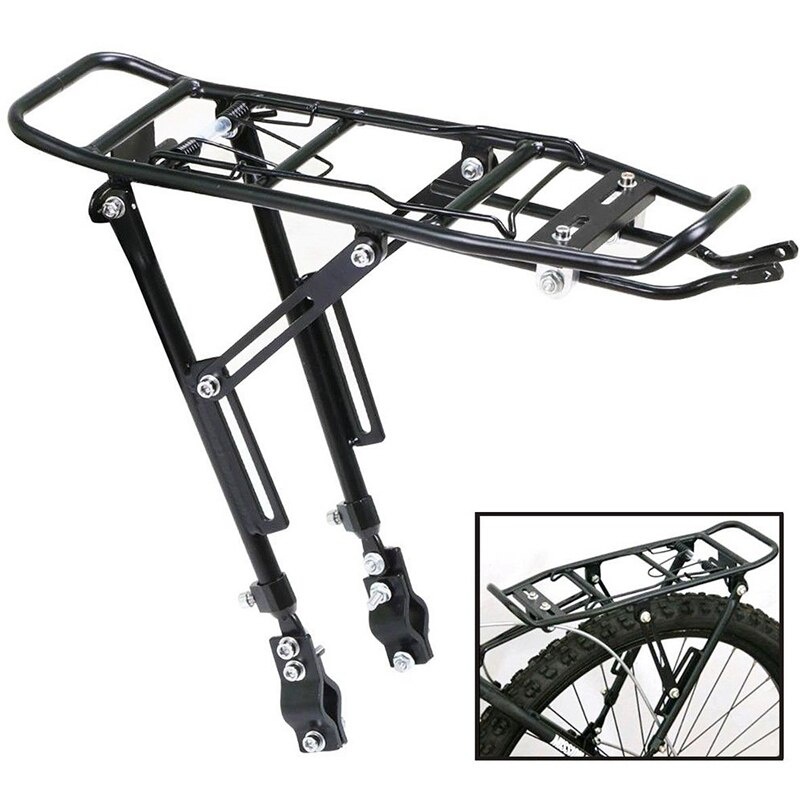 Cycling Gear Pouch - 1PC Alloy Rear Bicycle Rack Carrier