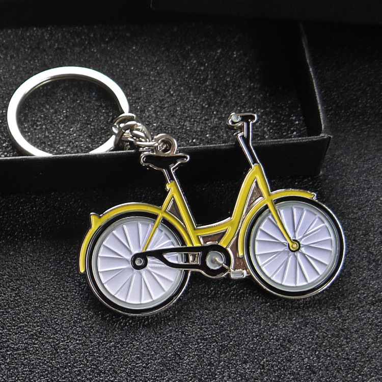 New Yellow bicycle Key chain m - Yellow Cycling Gear review and price