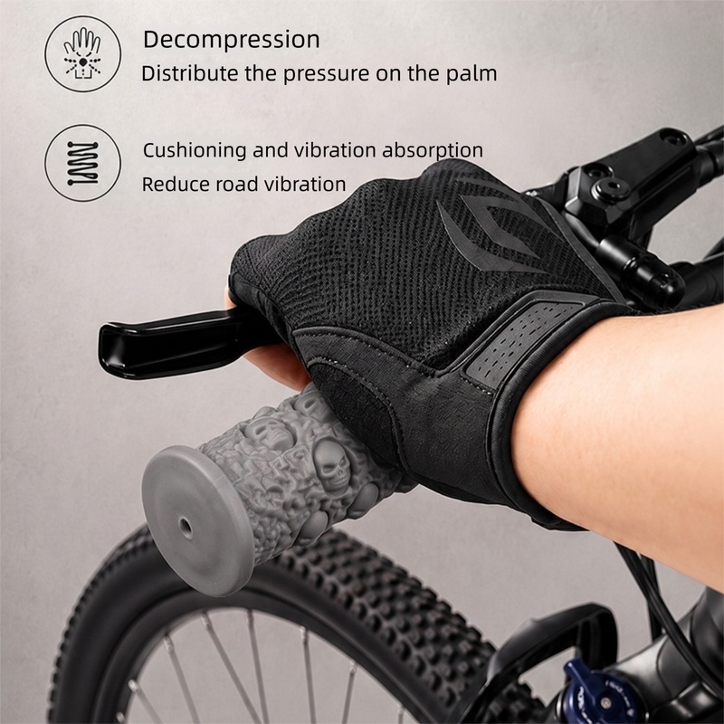 Bicycle Handlebar Grips, Skull - Cycling Hand Gear review and price
