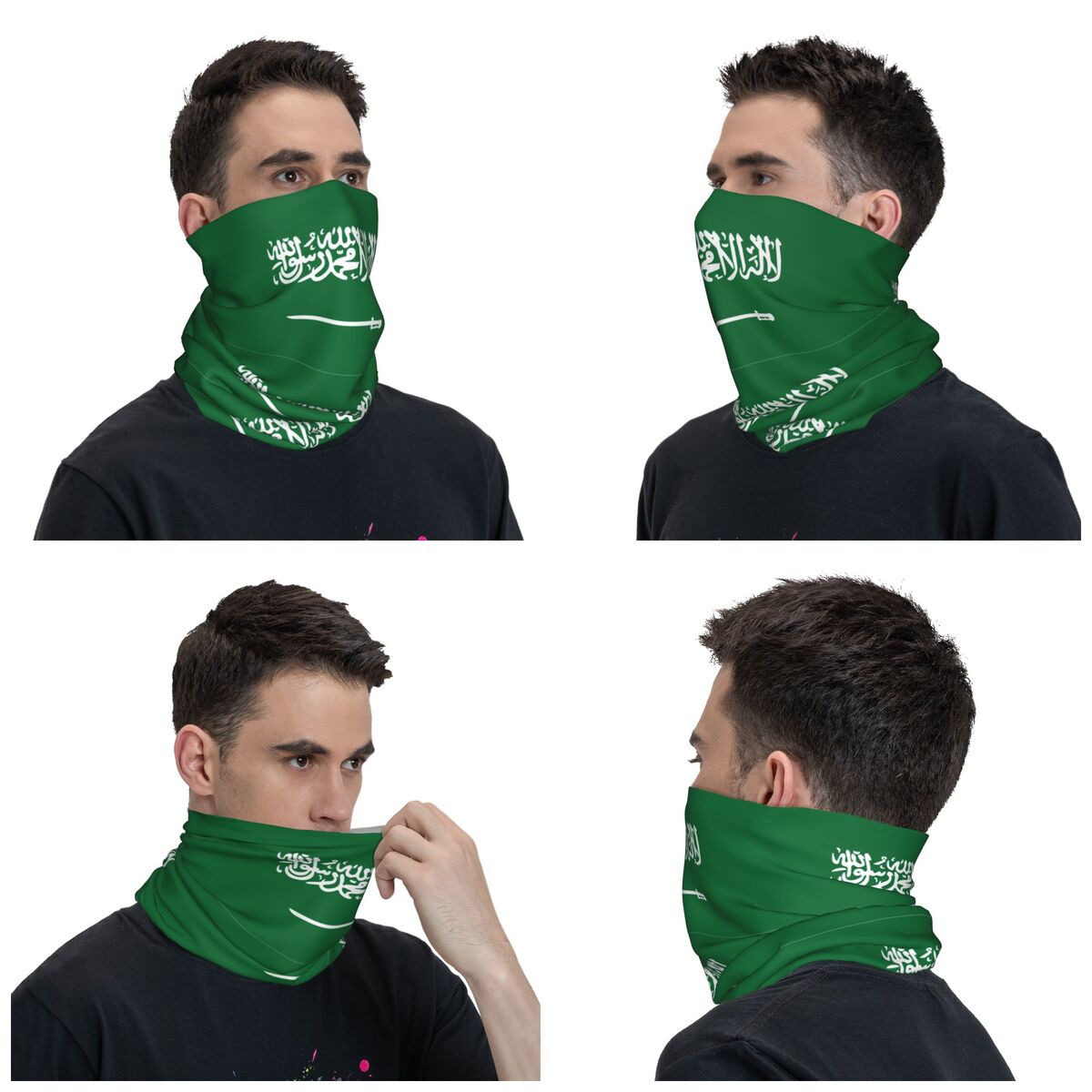 Saudi Arabia Flag Bandana Neck - Cycling Headwear review and price
