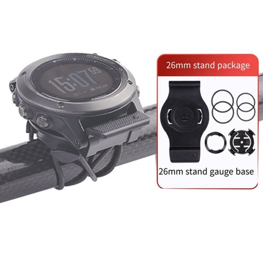 26mm Black Plastic Watch Band  - Cycling Gear Garmin review and price
