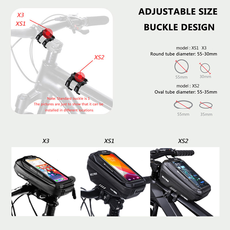WILD MAN Rainproof Bicycle Fro - Cycling Gear Pouch review and price
