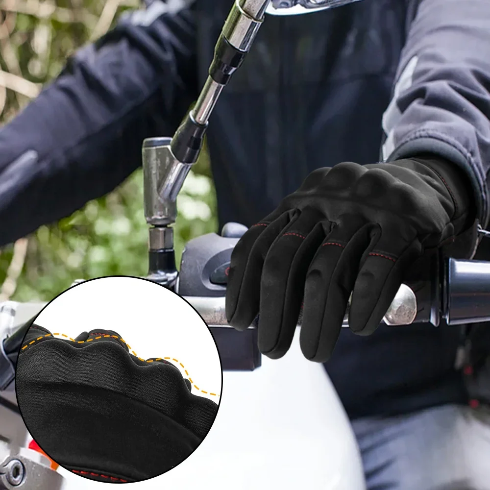 Winter Motorcycle Gloves Touch - Cycling Gear Display review and price
