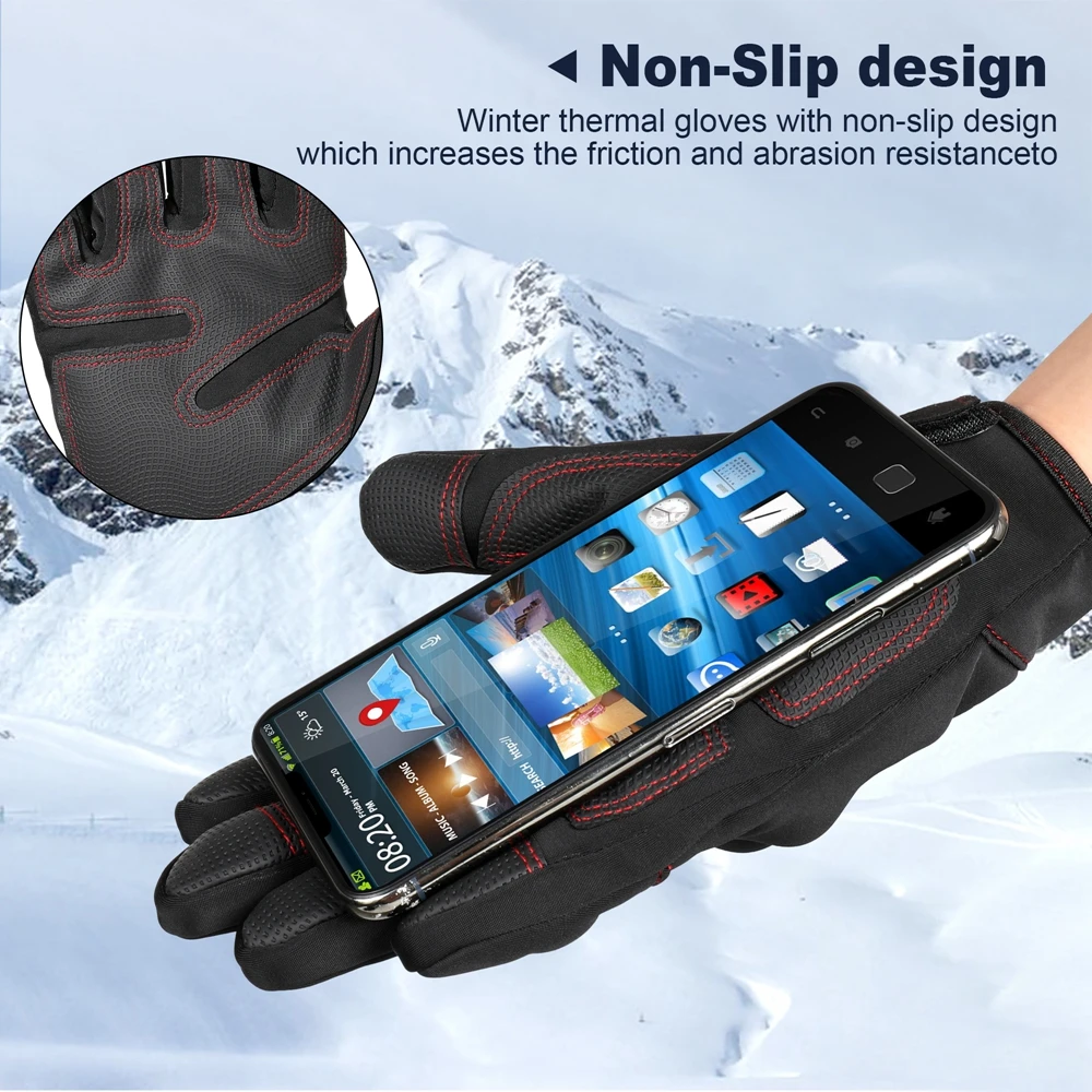 Winter Motorcycle Gloves Touch - Cycling Gear Display review and price