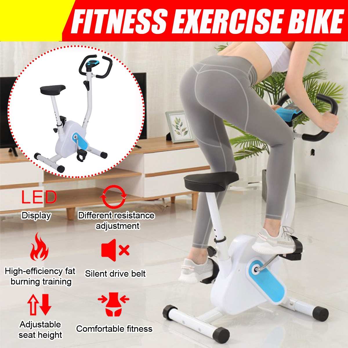 LED Display Cycling Machine Wo - Cycling Gear Display review and price