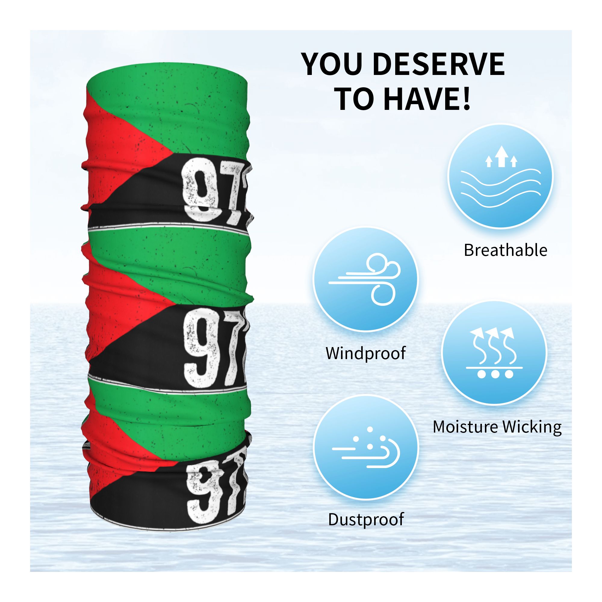 Martinique 972 Madinina Flag B - Cycling Headwear review and price