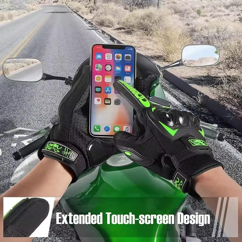 Motorcycle Gloves Men Touch Sc - Cycling Gear Display review and price
