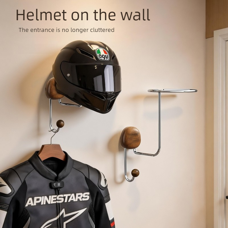 Wall Mount Helmet Storage Rack - Cycling Gear Display review and price