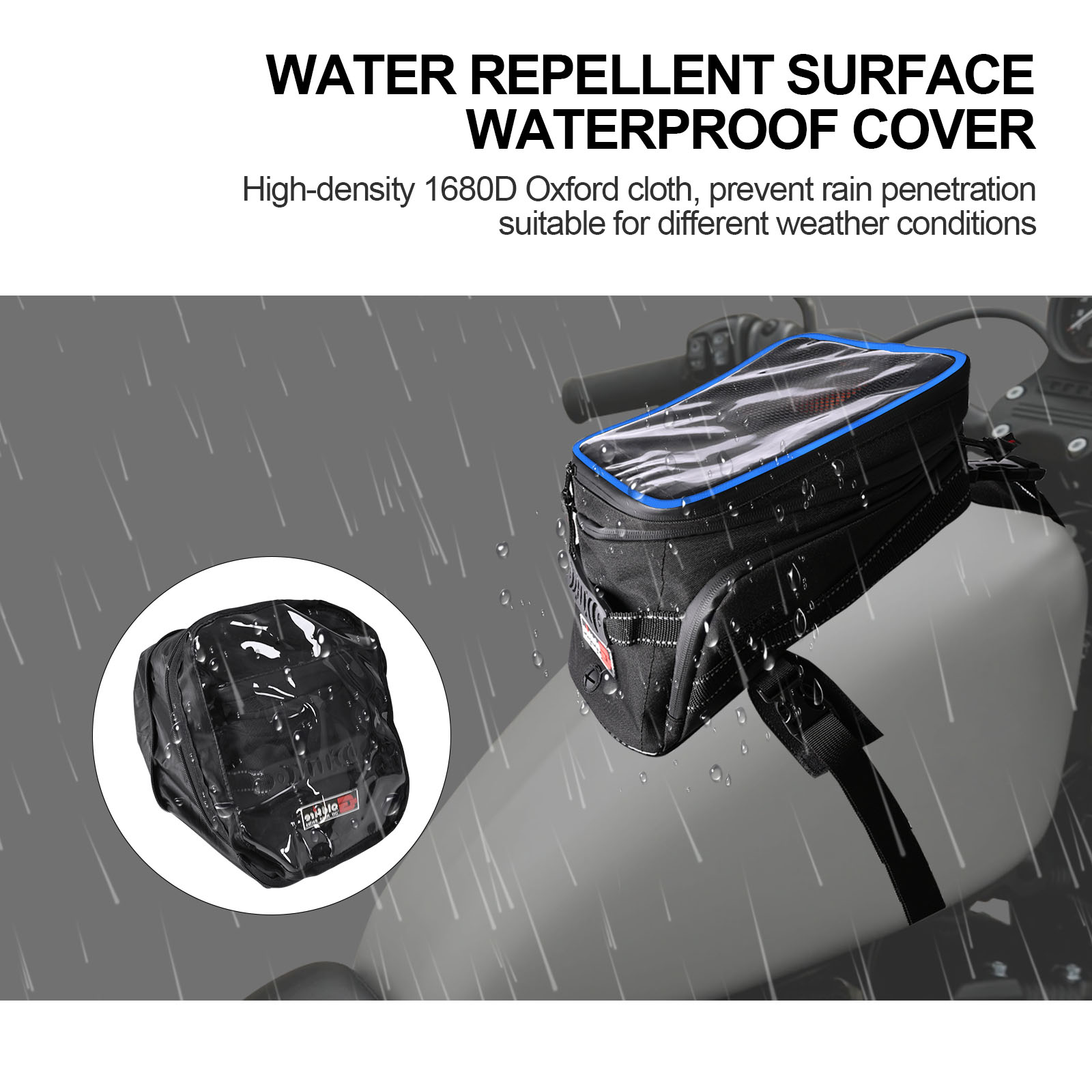 Large Capacity Expandable Moto - Cycling Gear Pouch review and price